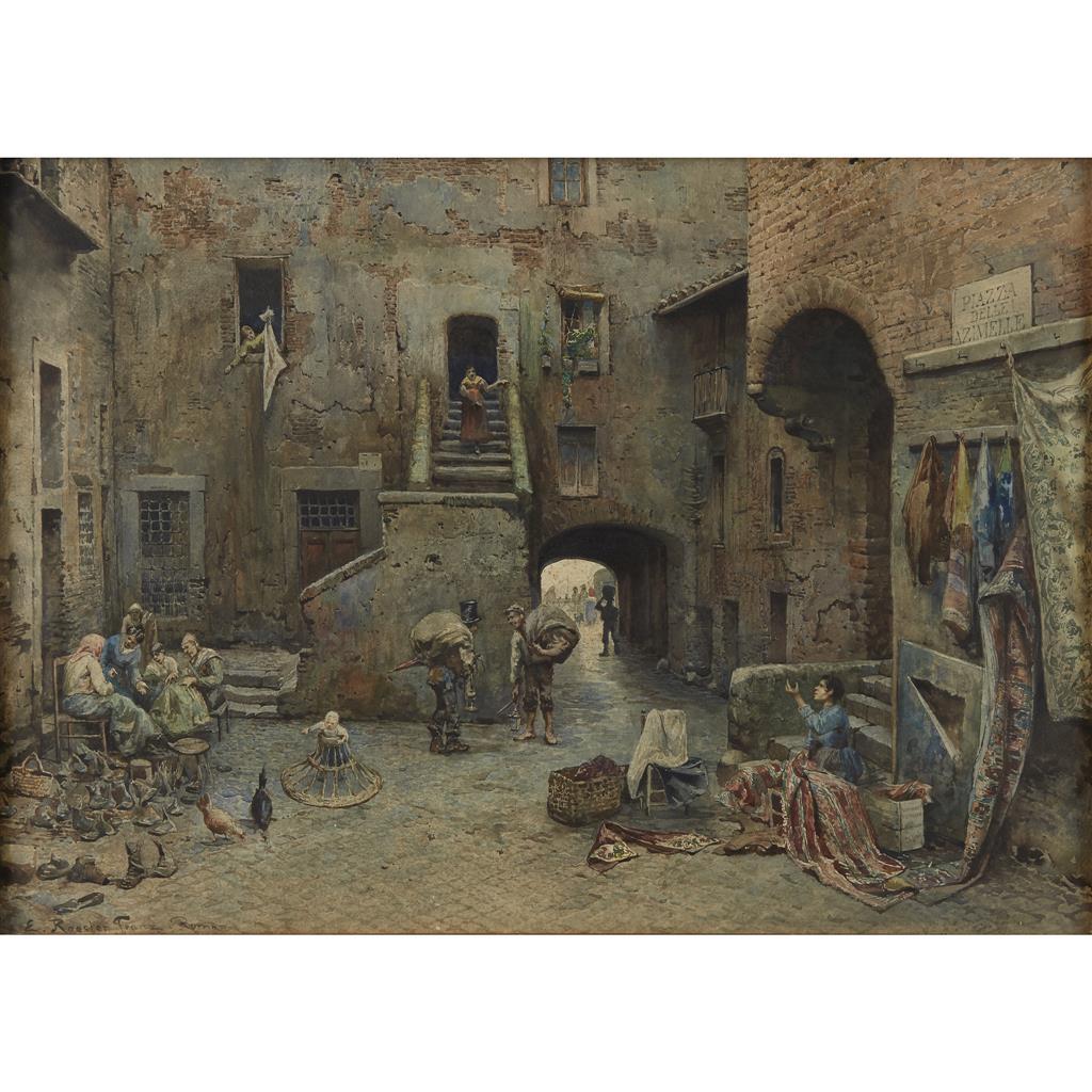 Ettore Roesler Franz - dipinto 03