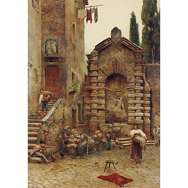 Ettore Roesler Franz - dipinto 06