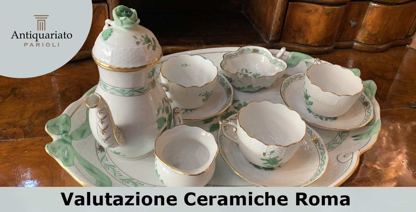 valutazione ceramiche a roma