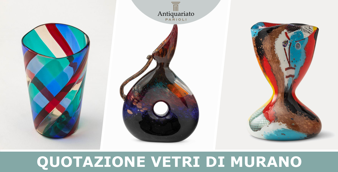 quoatazione vetri di murano roma