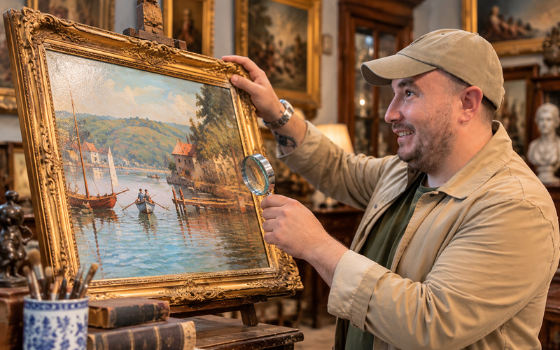 card - Come viene valutato un quadro antico